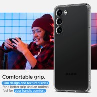 Калъф Spigen Liquid Crystal за Samsung Galaxy S23+ Plus, Crystal Clear