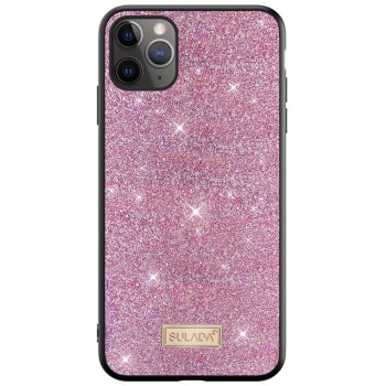 Калъф SULADA Dazzling Glitter за iPhone 11, Pink