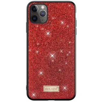Калъф SULADA Dazzling Glitter за iPhone 12 mini, Red