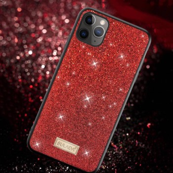Калъф SULADA Dazzling Glitter за iPhone 12 mini, Red