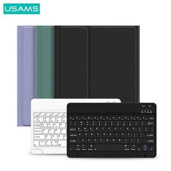 Калъф USAMS Winro Keyboard Cover за iPad Air 4 10.9", Green White