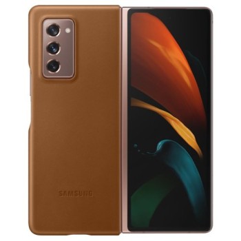 Калъф Samsung Leather Cover за Galaxy Fold 2, Brown