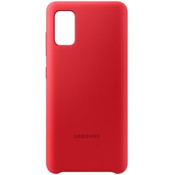 Калъф Samsung Silicone за Galaxy A41, Red