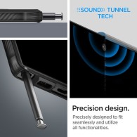 Калъф Spigen Rugged Armor За Samsung Galaxy S23 Ultra, Matte Black