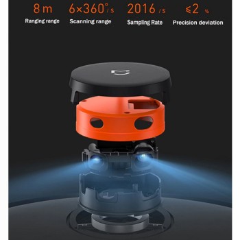 Xiaomi Прахосмукачка робот с моп Mi Robot Vacuum Mop Pro, Black