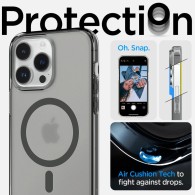 Калъф Spigen Ultra Hybrid Mag MagSafe за iPhone 14 Pro, Frost Black