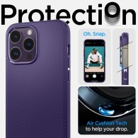 Калъф Spigen Mag Armor за iPhone 14 Pro, Deep Purple