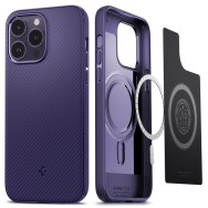 Калъф Spigen Mag Armor за iPhone 14 Pro, Deep Purple