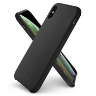 Spigen Silicone Fit iPhone Xs Max, Black