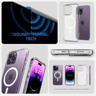 Калъф Spigen Ultra Hybrid Mag MagSafe за iPhone 14 Pro Max, Frost Clear