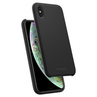Spigen Silicone Fit iPhone Xs Max, Black