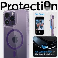 Калъф Spigen Ultra Hybrid Mag MagSafe за iPhone 14 Pro Max, Deep Purple