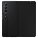 Калъф Samsung Leather Flip Cover за Galaxy Z Fold3, Black