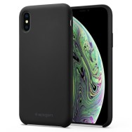 Spigen Silicone Fit iPhone Xs Max, Black