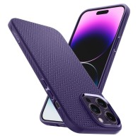 Калъф Spigen Liquia Air за iPhone 14 Pro Max, Deep Purple