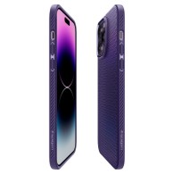 Калъф Spigen Liquia Air за iPhone 14 Pro Max, Deep Purple