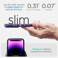Калъф Spigen Liquia Air за iPhone 14 Pro Max, Deep Purple