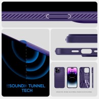 Калъф Spigen Liquia Air за iPhone 14 Pro Max, Deep Purple