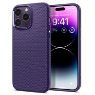 Калъф Spigen Liquia Air за iPhone 14 Pro Max, Deep Purple