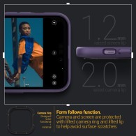 Калъф Spigen Caseology Skyfall за iPhone 14 Pro Max, Deep Purple