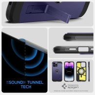 Калъф Spigen Tough Armor Mag MagSafe за iPhone 14 Pro Max, Deep Purple