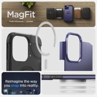 Калъф Spigen Tough Armor Mag MagSafe за iPhone 14 Pro Max, Deep Purple