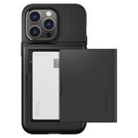 Калъф Spigen Slim Armor CS За iPhone 14 Pro Max, Black