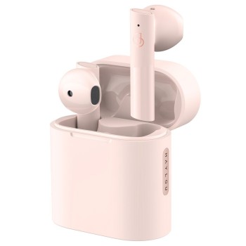 Безжични слушалки Haylou Moripods, TWS, Bluetooth 5.2, Pink