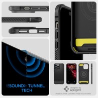 Калъф Spigen Rugged Armor Mag MagSafe За iPhone 14 Pro Max, Matte Black