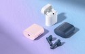 Безжични слушалки Haylou Moripods, TWS, Bluetooth 5.2, White