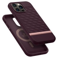 Калъф Spigen Caseology Parallax Mag MagSafe За iPhone 14 Pro Max, Burgundy