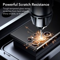 Стъклен Протектор за камера ESR за Samsung Galaxy S23 Ultra, Silver