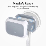 Калъф ESR Orbit Halolock MagSafe за Apple Airpods Pro 1 / 2, White