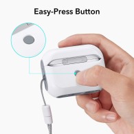Калъф ESR Orbit Halolock MagSafe за Apple Airpods Pro 1 / 2, White