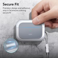 Калъф ESR Orbit Halolock MagSafe за Apple Airpods Pro 1 / 2, White