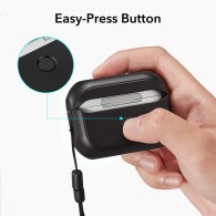 Калъф ESR Orbit Halolock MagSafe за Apple Airpods Pro 1 / 2, Black