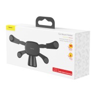 Стойка за кола Baseus Horizontal Screen Gravity, Черен