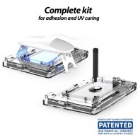 Стъклен Протектор Whitestone Dome Glass + Hinge Протектор, 2-Pack за Samsung Galaxy Z Fold 4, Clear