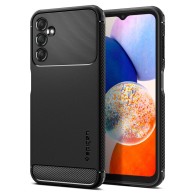Калъф Spigen Rugged Armor За Samsung Galaxy A14 4G / 5G, Matte Black