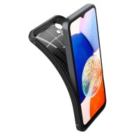Калъф Spigen Rugged Armor За Samsung Galaxy A14 4G / 5G, Matte Black