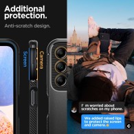 Калъф Spigen Rugged Armor За Samsung Galaxy A14 4G / 5G, Matte Black