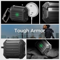 Калъф Spigen Tough Armor MagSafe за Apple Airpods Pro 1 / 2, Black