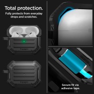 Калъф Spigen Tough Armor MagSafe за Apple Airpods Pro 1 / 2, Black