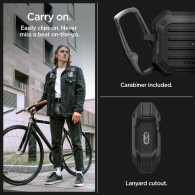 Калъф Spigen Tough Armor MagSafe за Apple Airpods Pro 1 / 2, Black