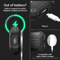 Калъф Spigen Tough Armor MagSafe за Apple Airpods Pro 1 / 2, Black