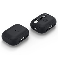 Калъф Spigen Silicone Fit Strap за Apple Airpods Pro 1 / 2, Black