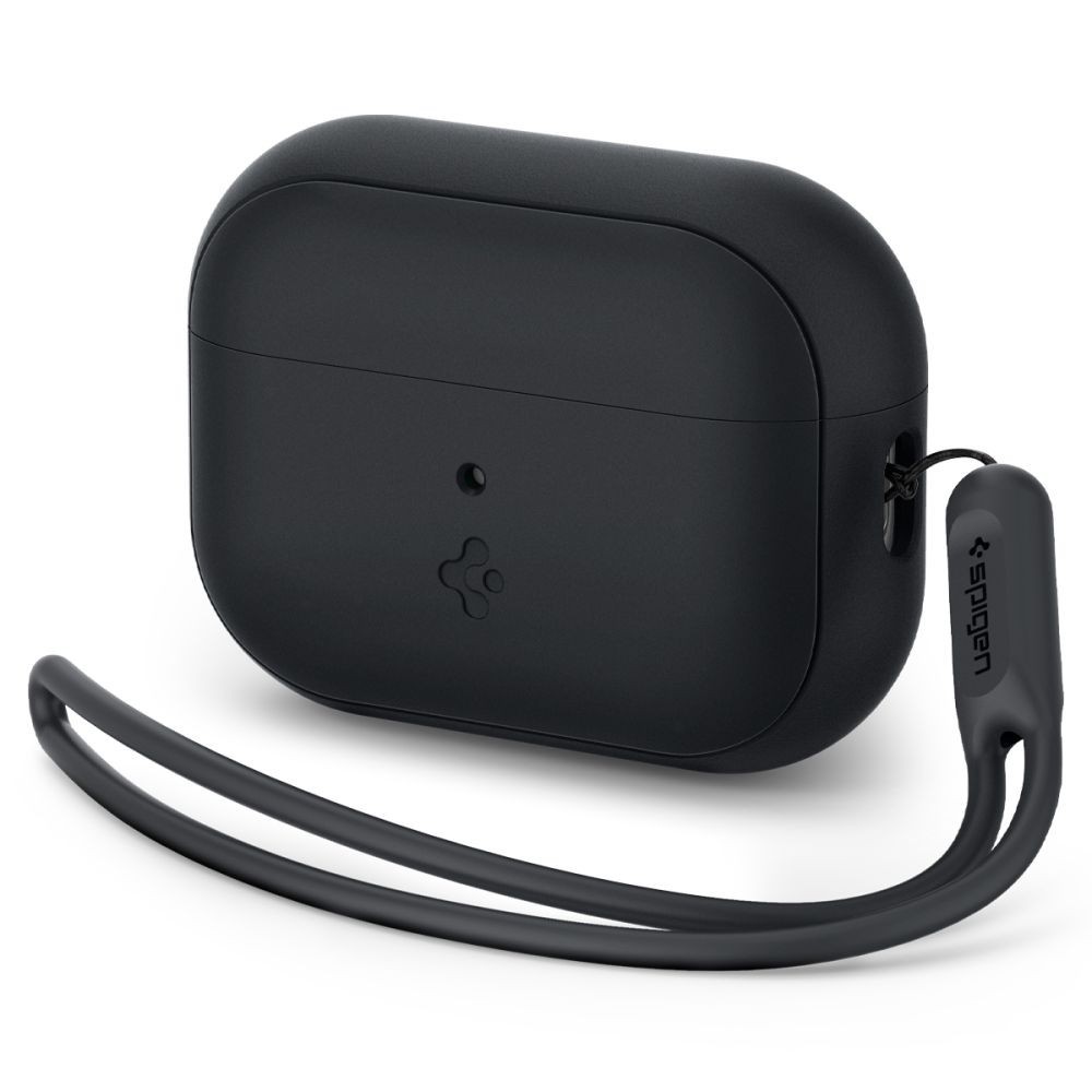 Калъф Spigen Silicone Fit Strap за Apple Airpods Pro 1 / 2, Black