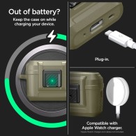 Калъф Spigen Lock Fit за Apple Airpods Pro 1 / 2, Vintage Khaki