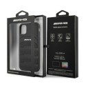 Калъф AMG Leather Debossed Lines AMHCN61GSEBK за iPhone 11, Black