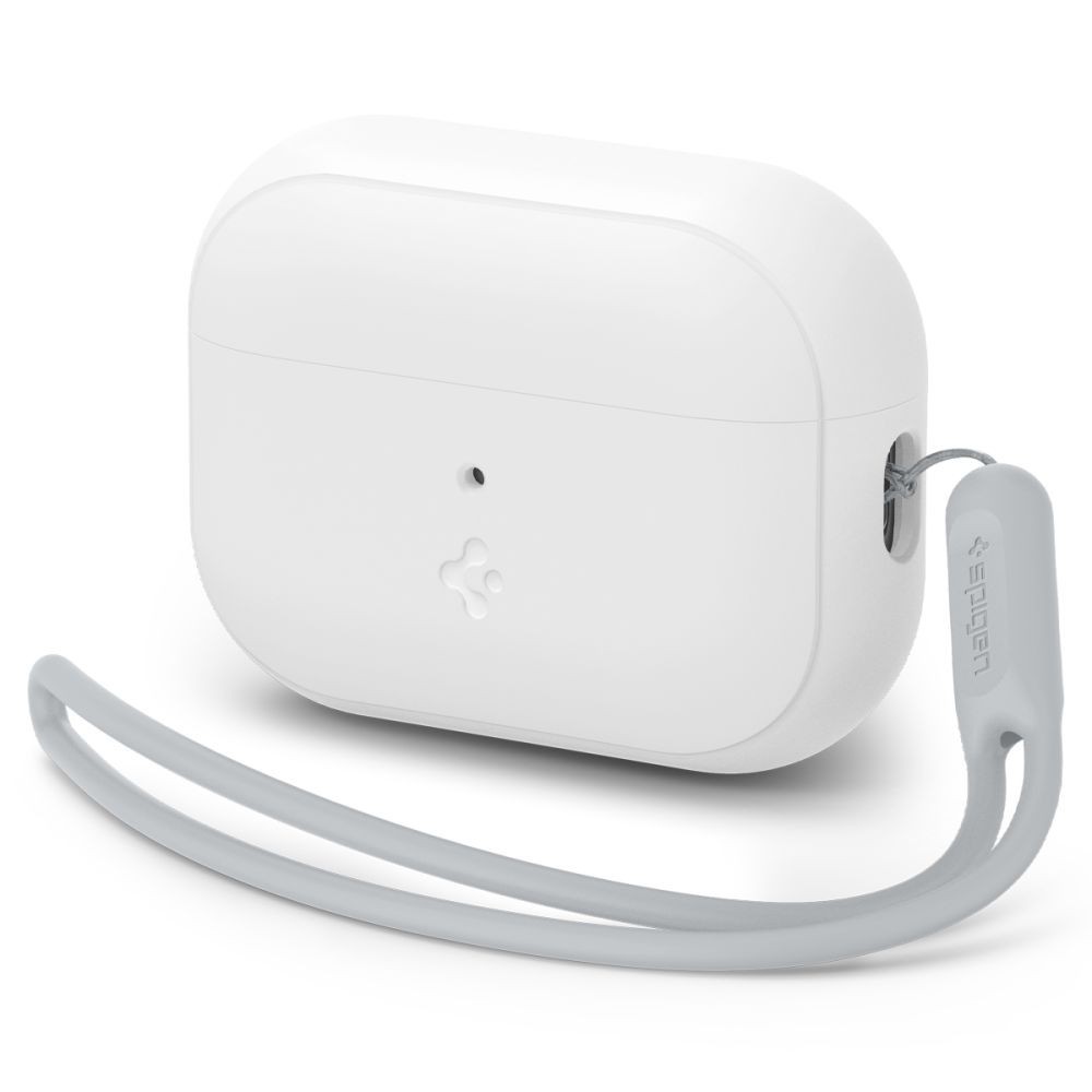 Калъф Spigen Silicone Fit Strap за Apple Airpods Pro 1 / 2, White Grey